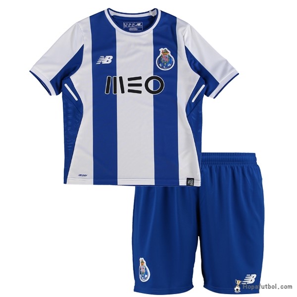 Camiseta FC Oporto Replica Primera Ropa Niños 2017/18